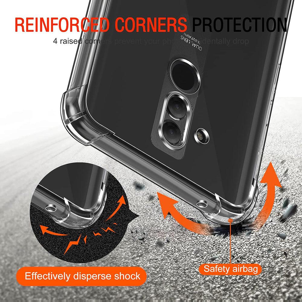 Coque pour Huawei Mate 20 Lite, Techsuit, Anti-choc Claire, Transparente