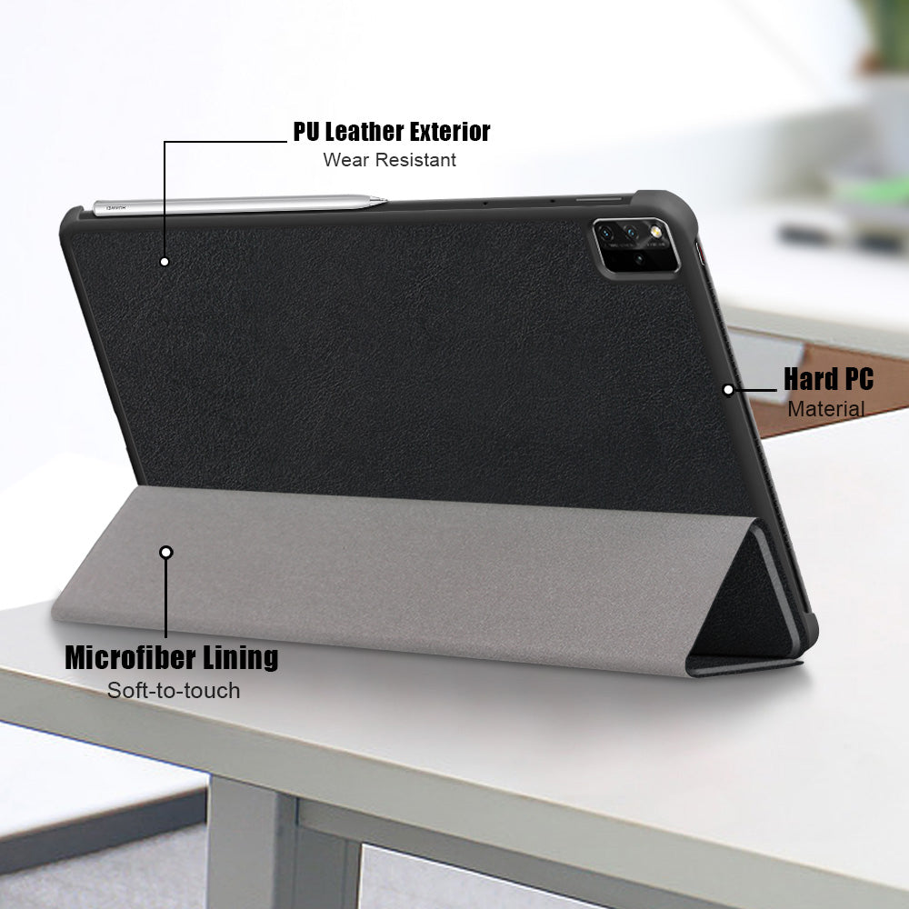 Housse pour Huawei MatePad Pro 12.6 (2021), Techsuit, FoldPro, Noire