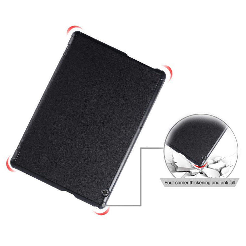 Housse pour Huawei MediaPad T5, Techsuit, FoldPro, Noire