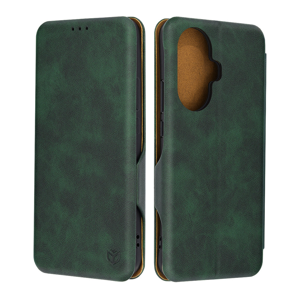 Coque pour Huawei nova 12s / nova 11, Techsuit, Safe Wallet Plus, Vert
