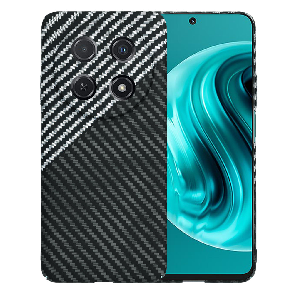 Coque pour Huawei nova 13i / nova 12i, Techsuit, Carbonite FiberShell, Noir Gris