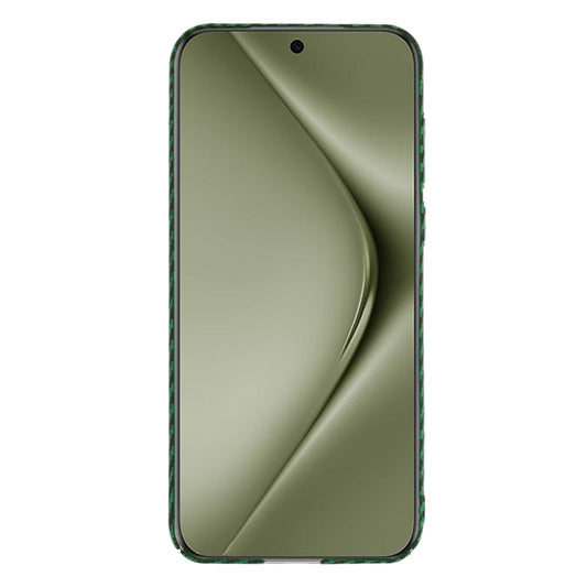 Coque pour Huawei Pura 70 Ultra, Techsuit, Carbonite FiberShell, Vert