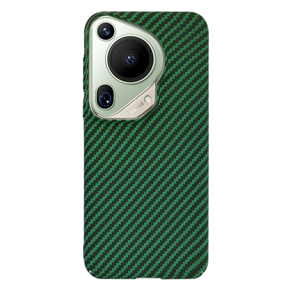 Coque pour Huawei Pura 70 Ultra, Techsuit, Carbonite FiberShell, Vert