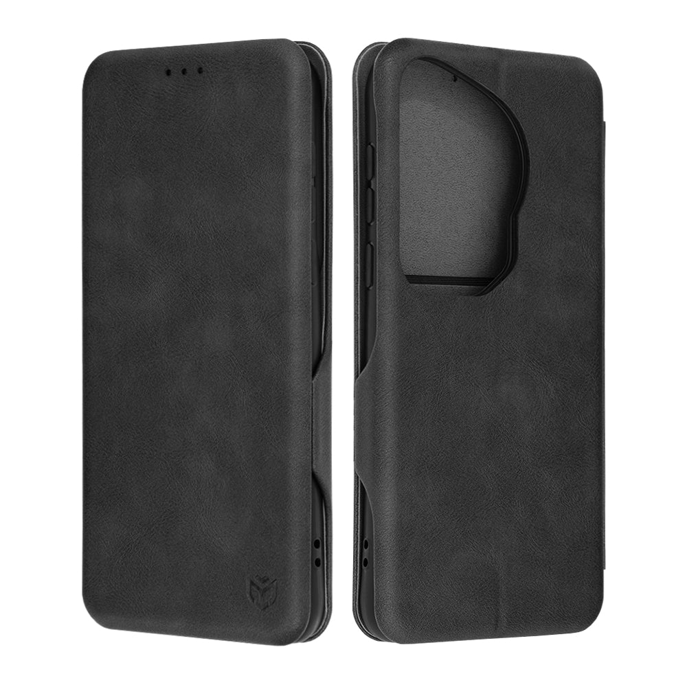 Coque pour Huawei Pura 70 Ultra, Techsuit, Safe Wallet Plus, Noire