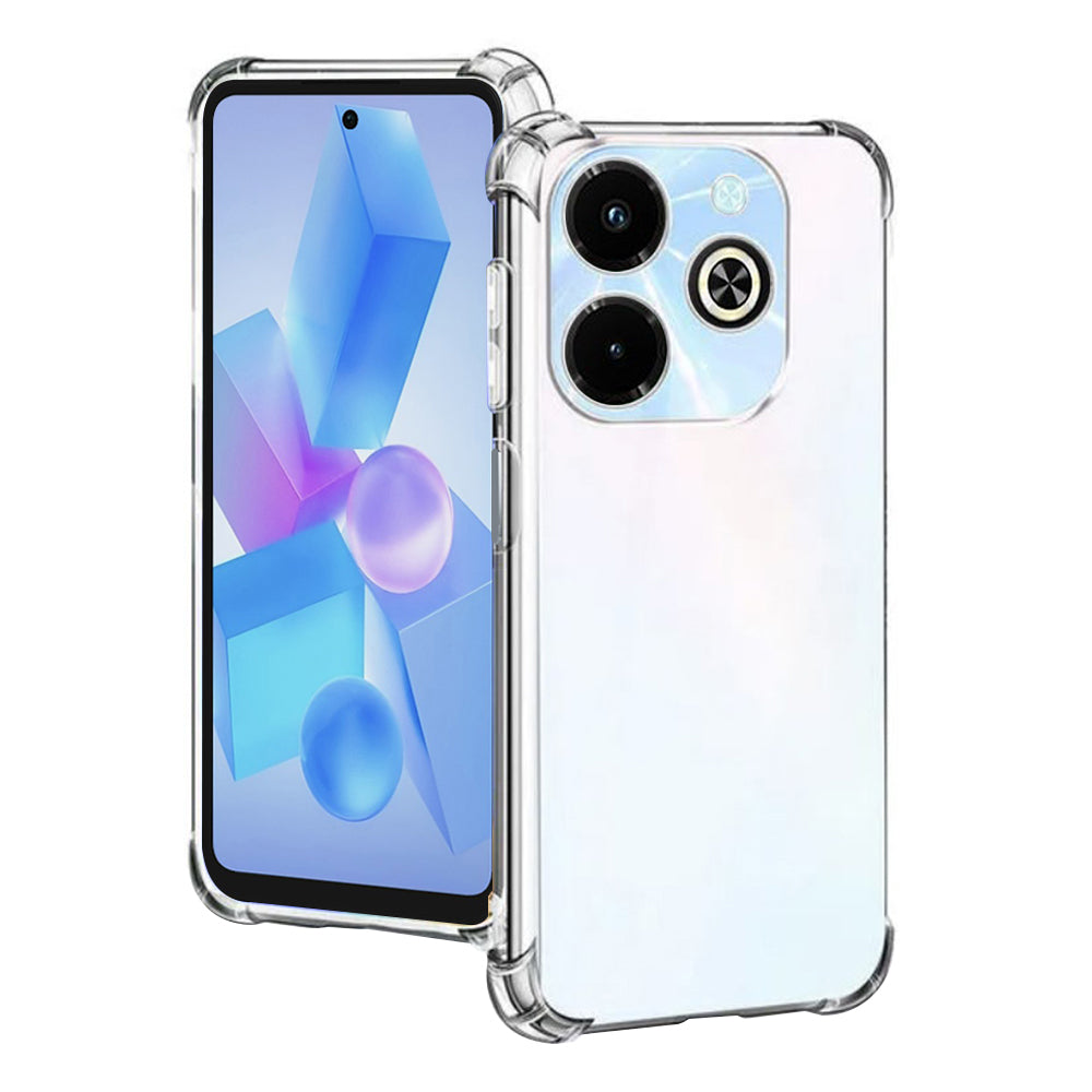 Coque pour Infinix Hot 40i, Techsuit, Anti-choc Claire, Transparente