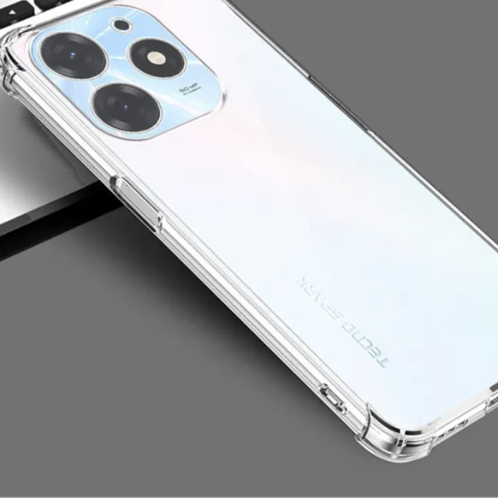 Coque pour Infinix Hot 40i, Techsuit, Anti-choc Claire, Transparente