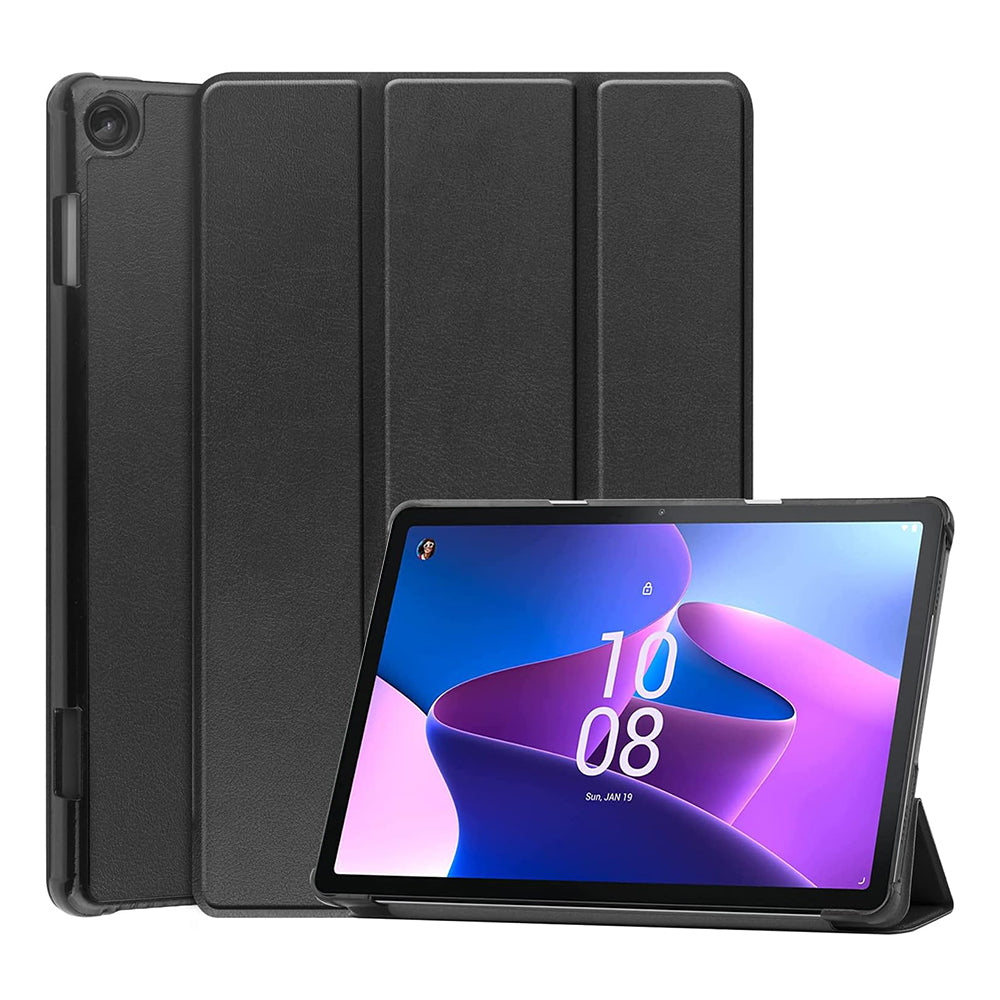 Housse pour Lenovo Tab M10 Gen 3, Techsuit, FoldPro, Noire