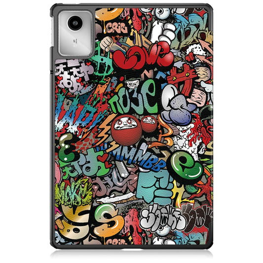 Étui pour Lenovo Tab M11, Techsuit, FoldPro Urban Vibe, Multicolore