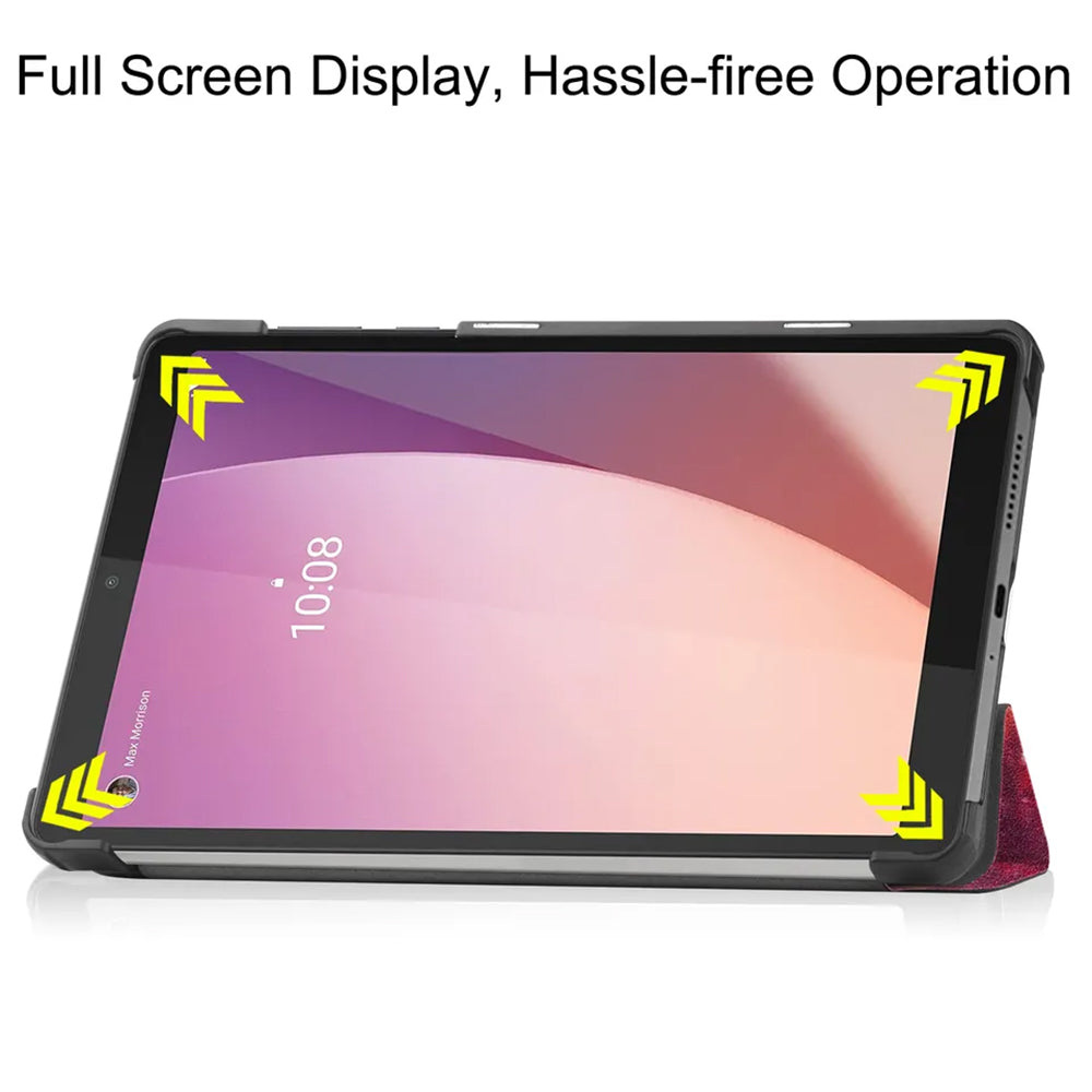 Étui pour Lenovo Tab M8 (4e génération), Techsuit, FoldPro, Noir