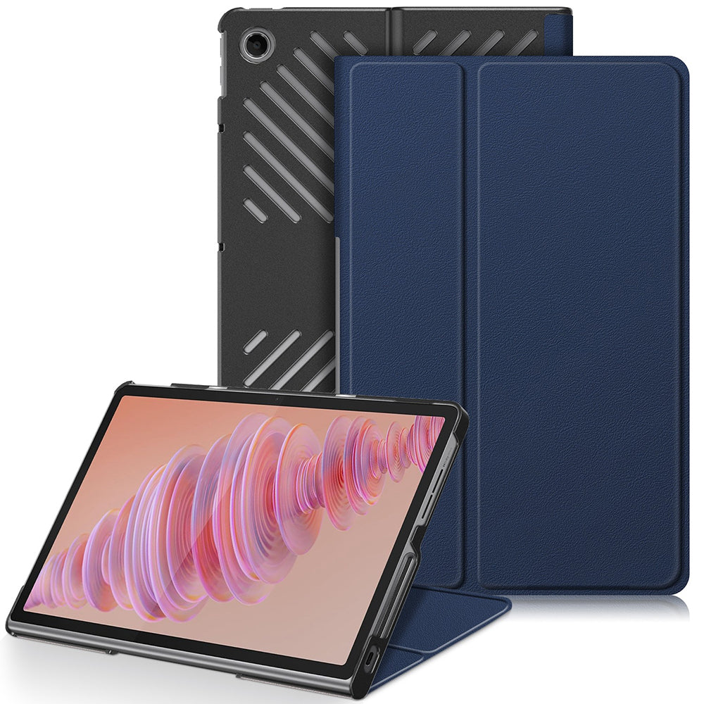 Housse pour Lenovo Tab Plus 11,5 pouces, Techsuit, FoldPro, Bleue