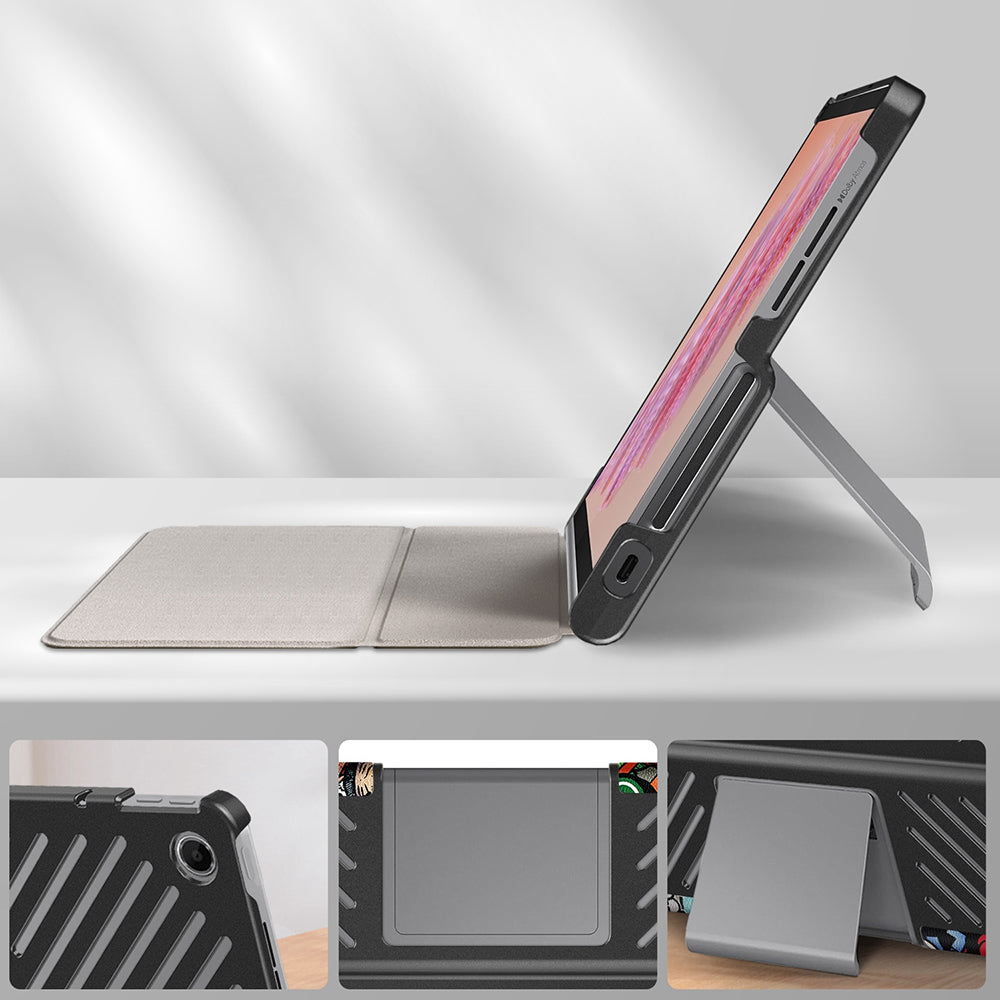 Housse pour Lenovo Tab Plus 11,5 pouces, Techsuit, FoldPro Urban Vibe, Multicolore