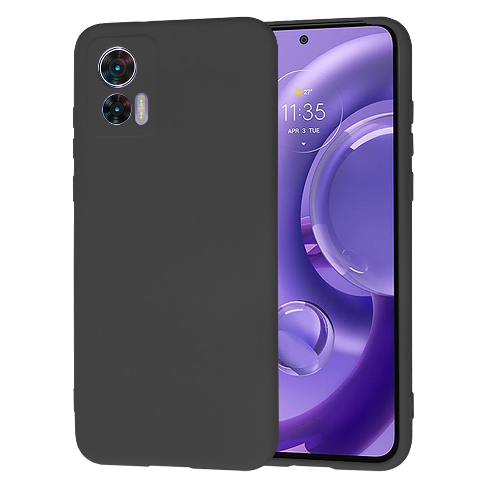 Étui pour Motorola Edge 30 Neo, Techsuit, SoftFlex, Noir