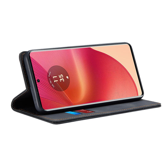 Étui pour Motorola Edge 50 Fusion, Techsuit, Confy, Noir