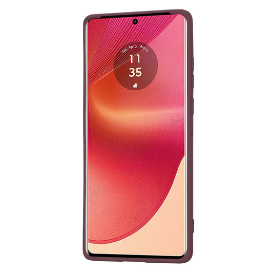 Étui pour Motorola Edge 50 Fusion, Techsuit, SoftFlex, Cerise
