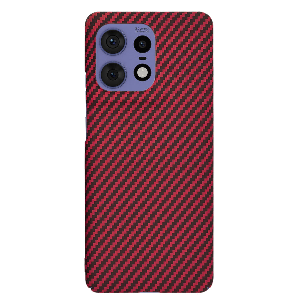 Coque pour Motorola Edge 50 Pro, Techsuit, Carbonite FiberShell, Rouge