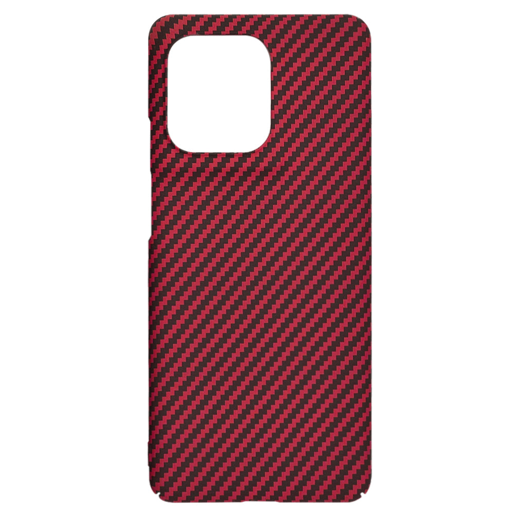 Coque pour Motorola Edge 50 Pro, Techsuit, Carbonite FiberShell, Rouge