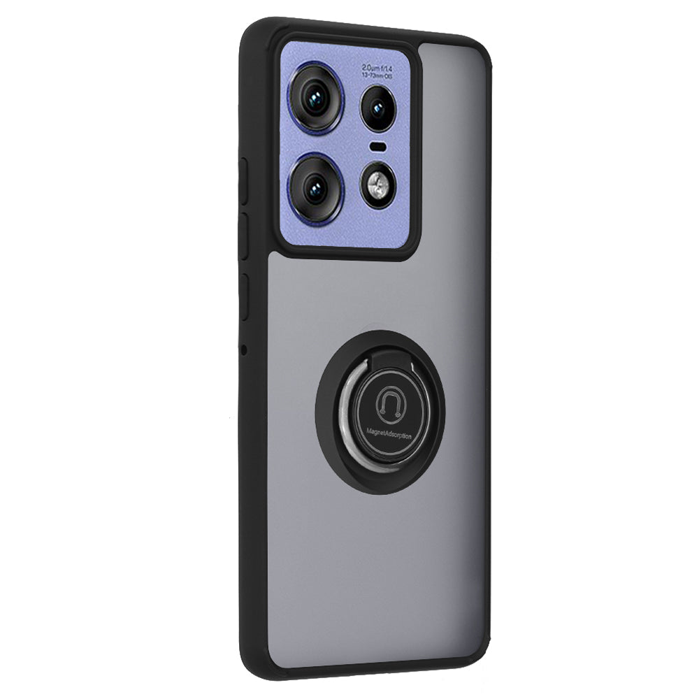 Coque pour Motorola Edge 50 Pro, Techsuit, Glinth, Noire