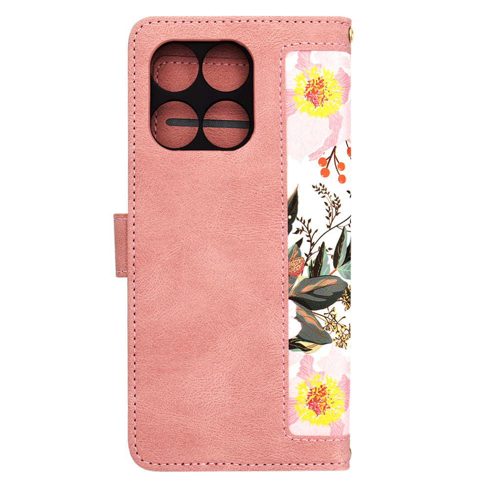 Coque pour Motorola Edge 60 Fusion / Edge 60, Techsuit, FlipCraft, Rose