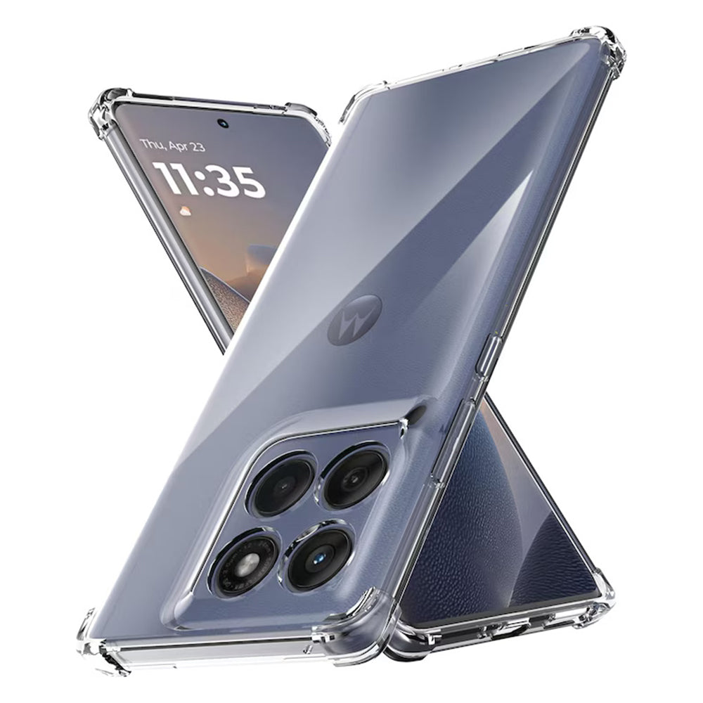 Coque pour Motorola Edge 60 Fusion / Edge 60, Techsuit, Antichoc Claire, Transparente