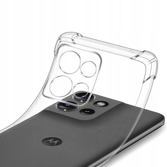 Hülle für Motorola Edge 70 Fusion, Techsuit, Shockproof Clear, Transparent