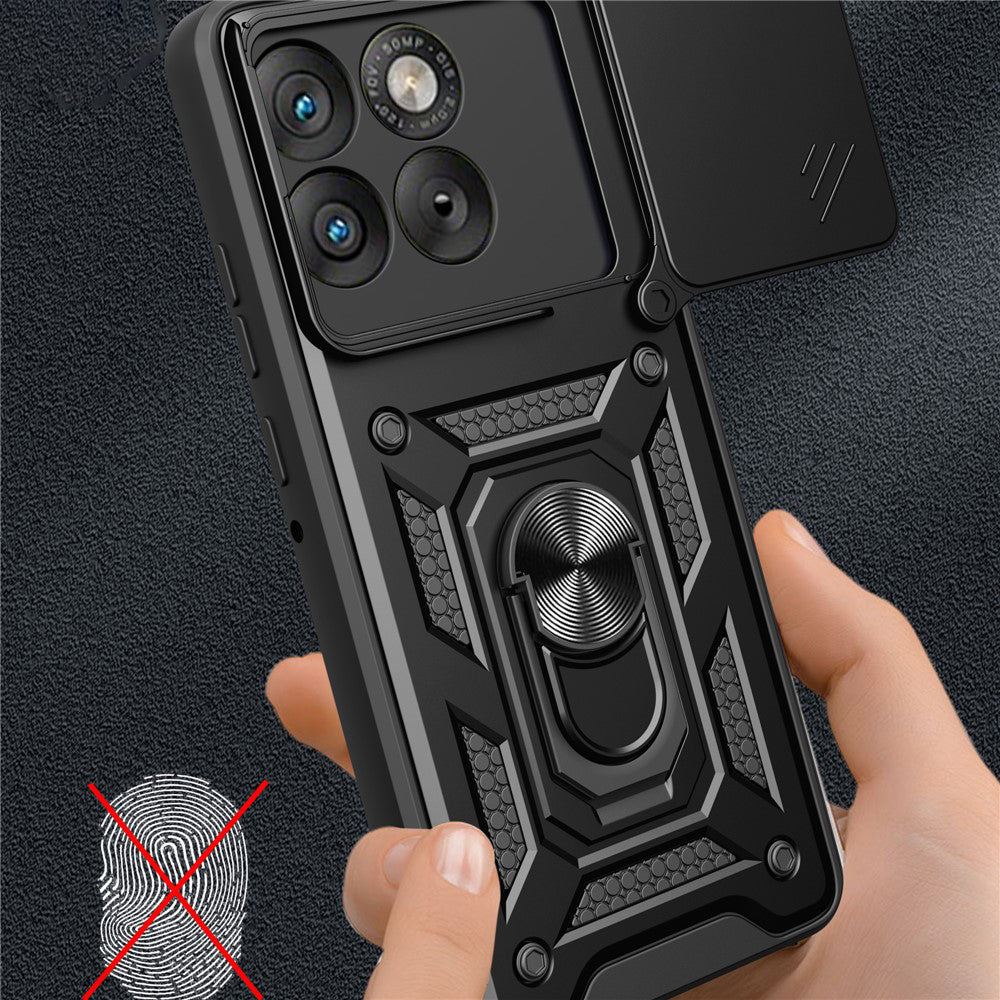 Étui pour Motorola Edge 70, Techsuit, CamShield, Doré