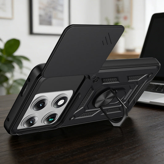 Étui pour Motorola Edge 70 Ultra / Signature, Techsuit, CamShield, Noir