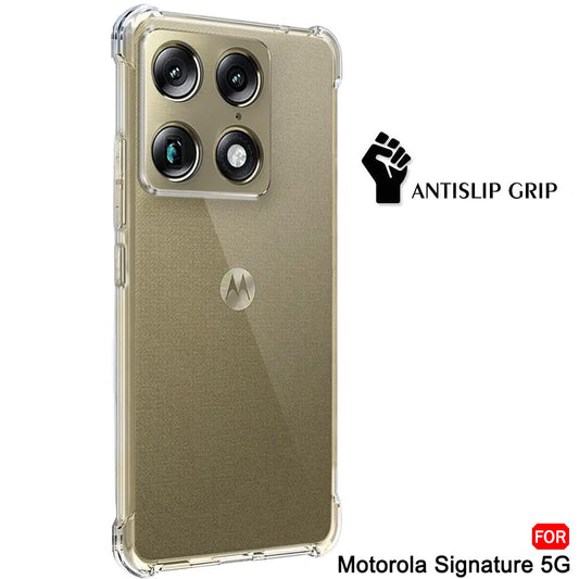 Étui pour Motorola Edge 70 Ultra / Signature, Techsuit, Shockproof Clear, Transparent