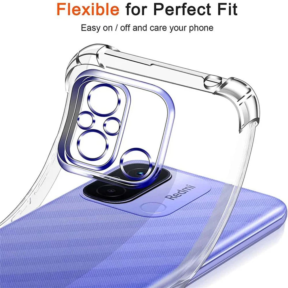 Coque pour Motorola Moto E13, Techsuit, Antichoc Claire, Transparente