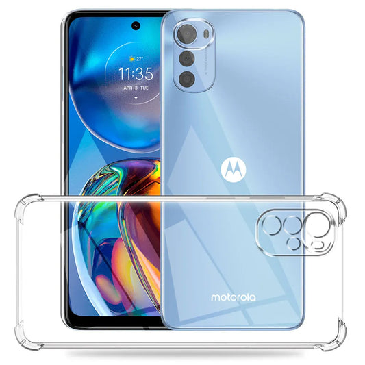 Hülle für Motorola Moto E32s / E32 / G22, Techsuit, stoßfest klar, transparent