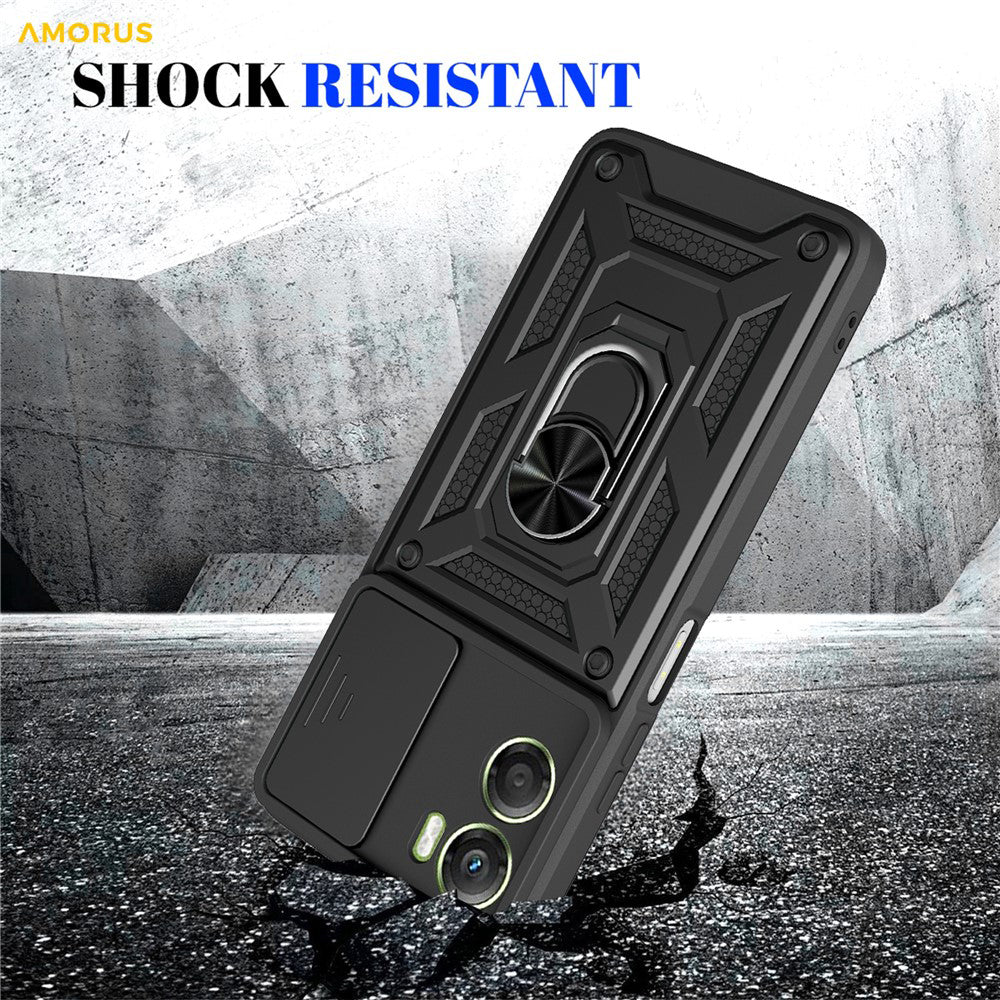 Hülle für Motorola Moto G06, Techsuit, CamShield, Grün