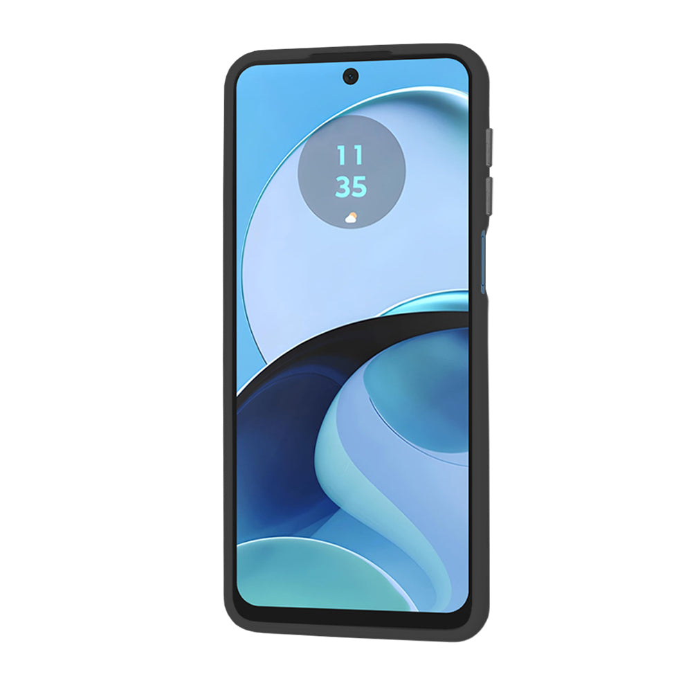 Coque pour Motorola Moto G14, Techsuit, HaloFrost, Noire