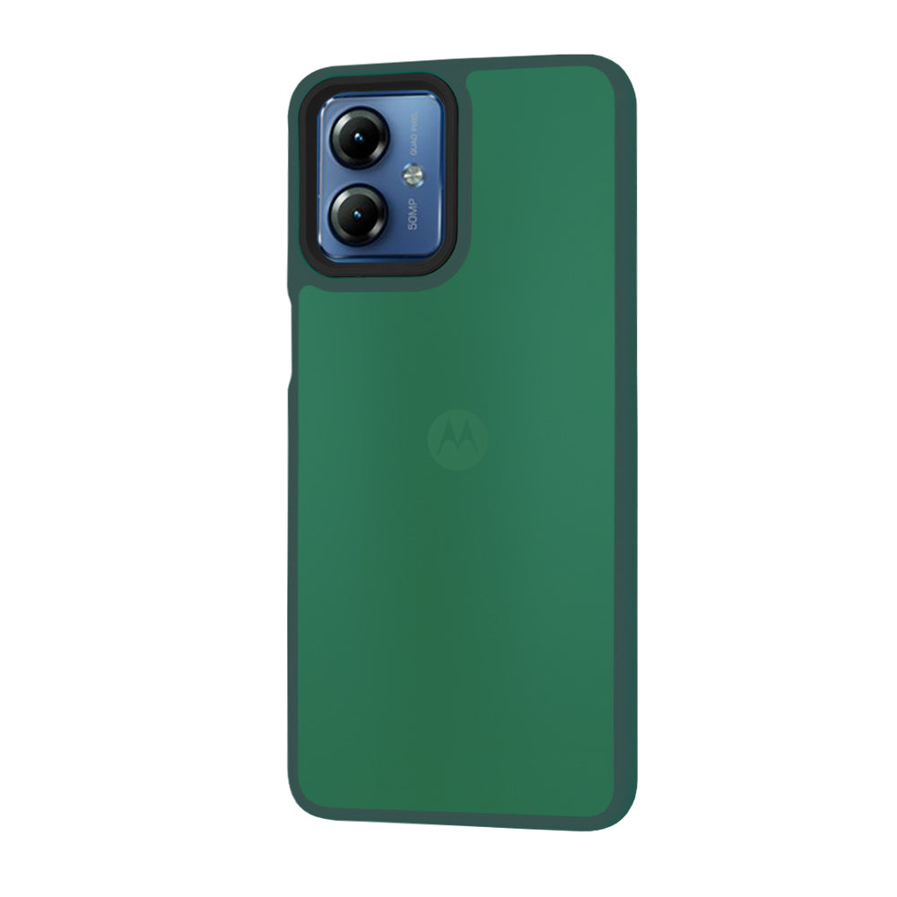 Coque pour Motorola Moto G14, Techsuit, HaloFrost, Vert