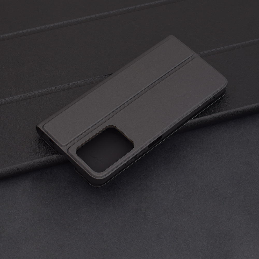 Coque pour Motorola Moto G24 Power, Techsuit, Magskin Book, Noire