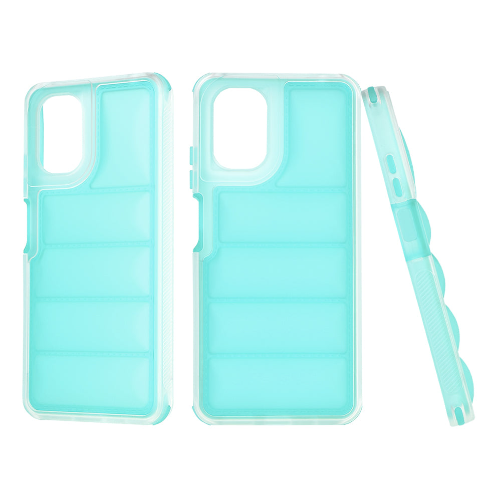 Coque pour Motorola Moto G24 Power, Techsuit, Wave Shield, Turquoise