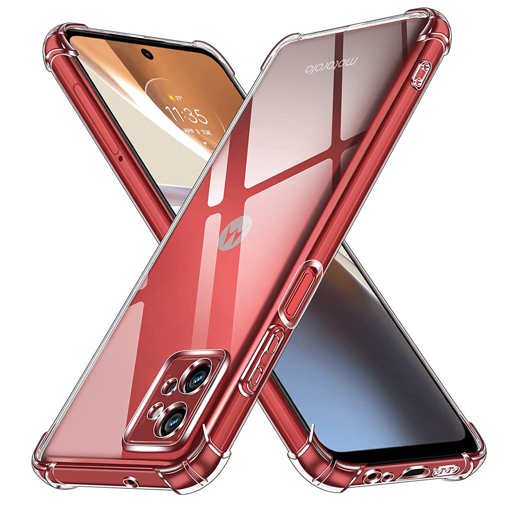 Coque pour Motorola Moto G32, Techsuit, Anti-choc Claire, Transparente