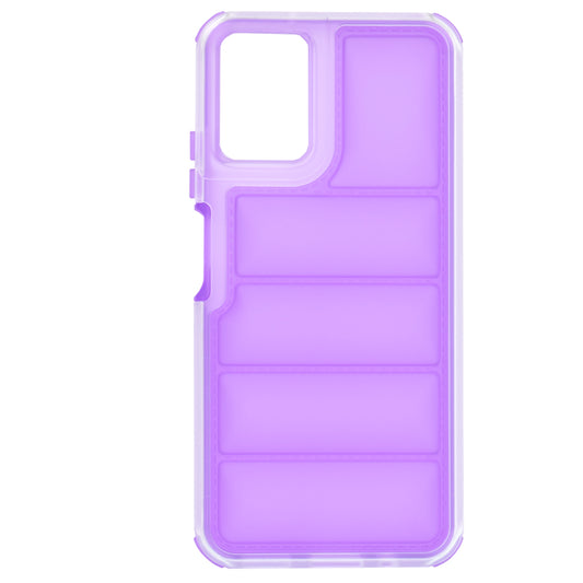 Hülle für Motorola Moto G45 / G34, Techsuit, Wave Shield, Lila