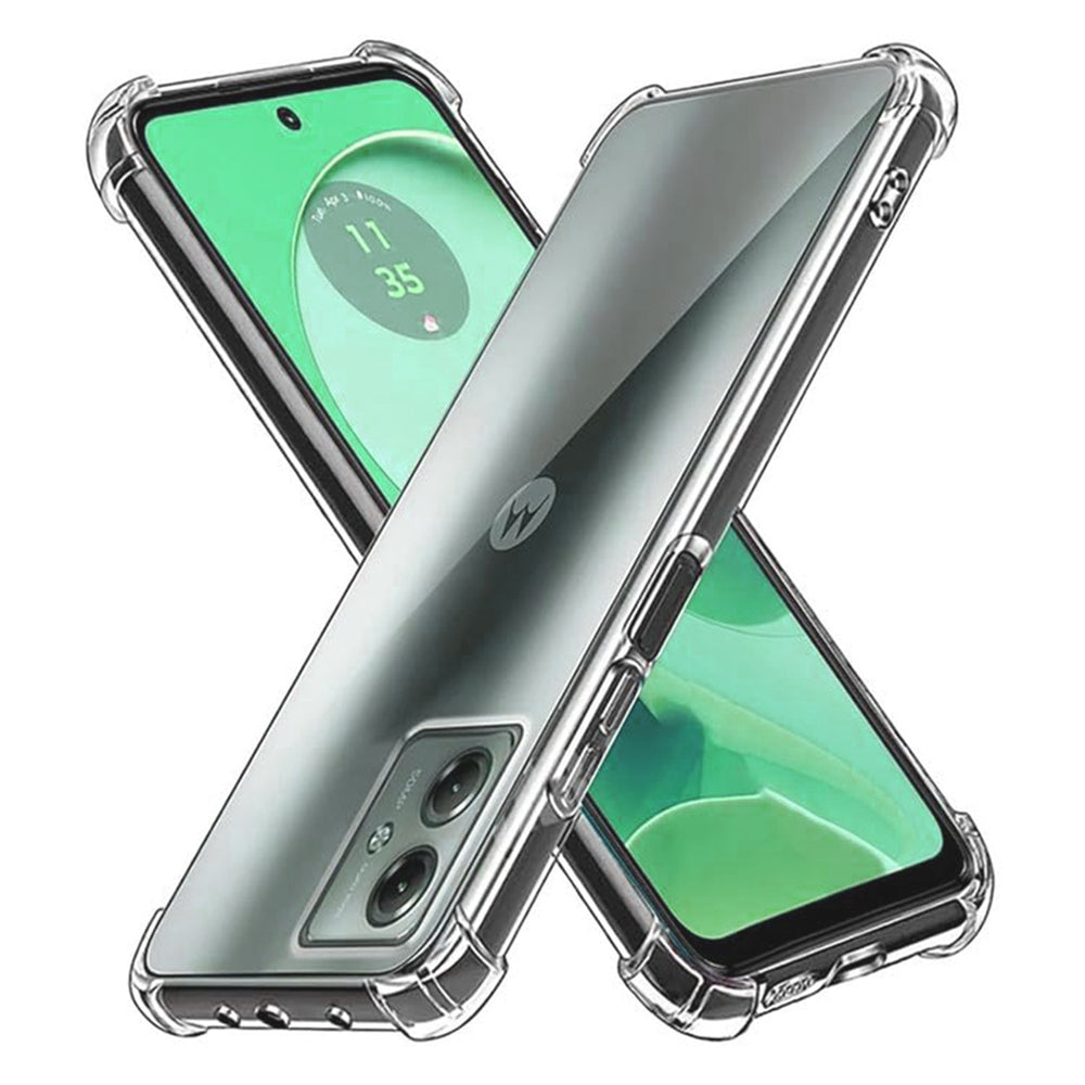 Coque pour Motorola Moto G54, Techsuit, Anti-choc Claire, Transparente