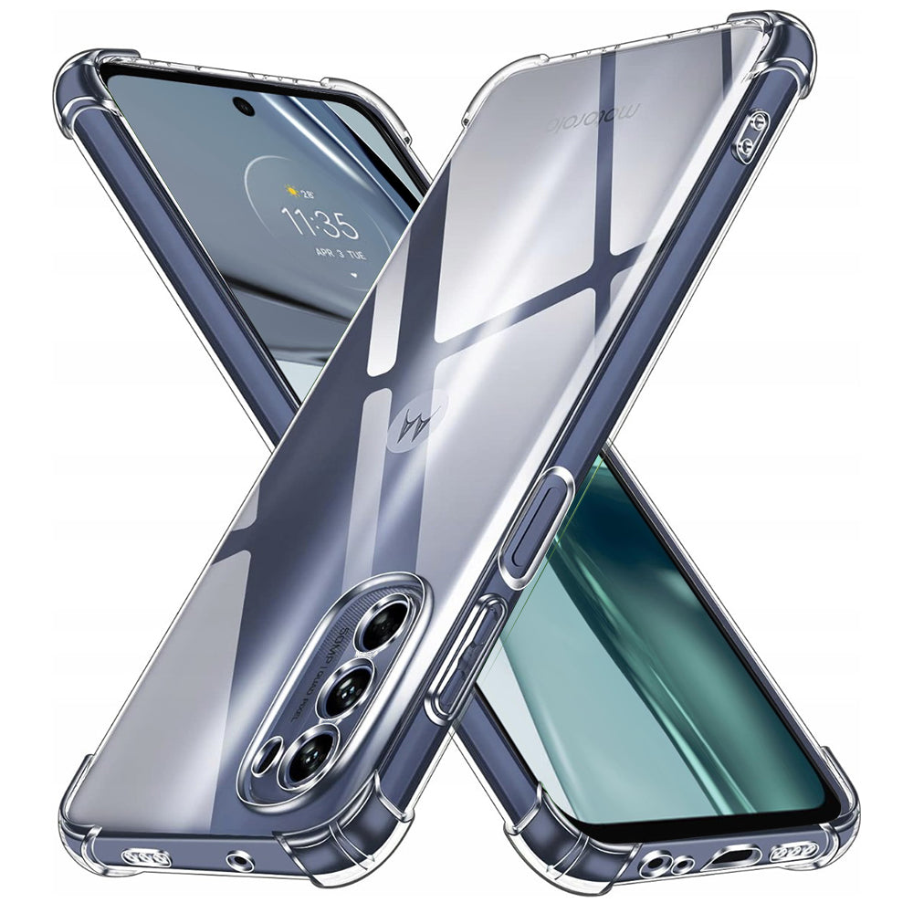 Coque pour Motorola Moto G62 5G, Techsuit, Antichoc Claire, Transparente