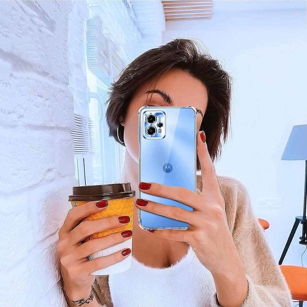 Coque pour Motorola Moto G62 5G, Techsuit, Antichoc Claire, Transparente