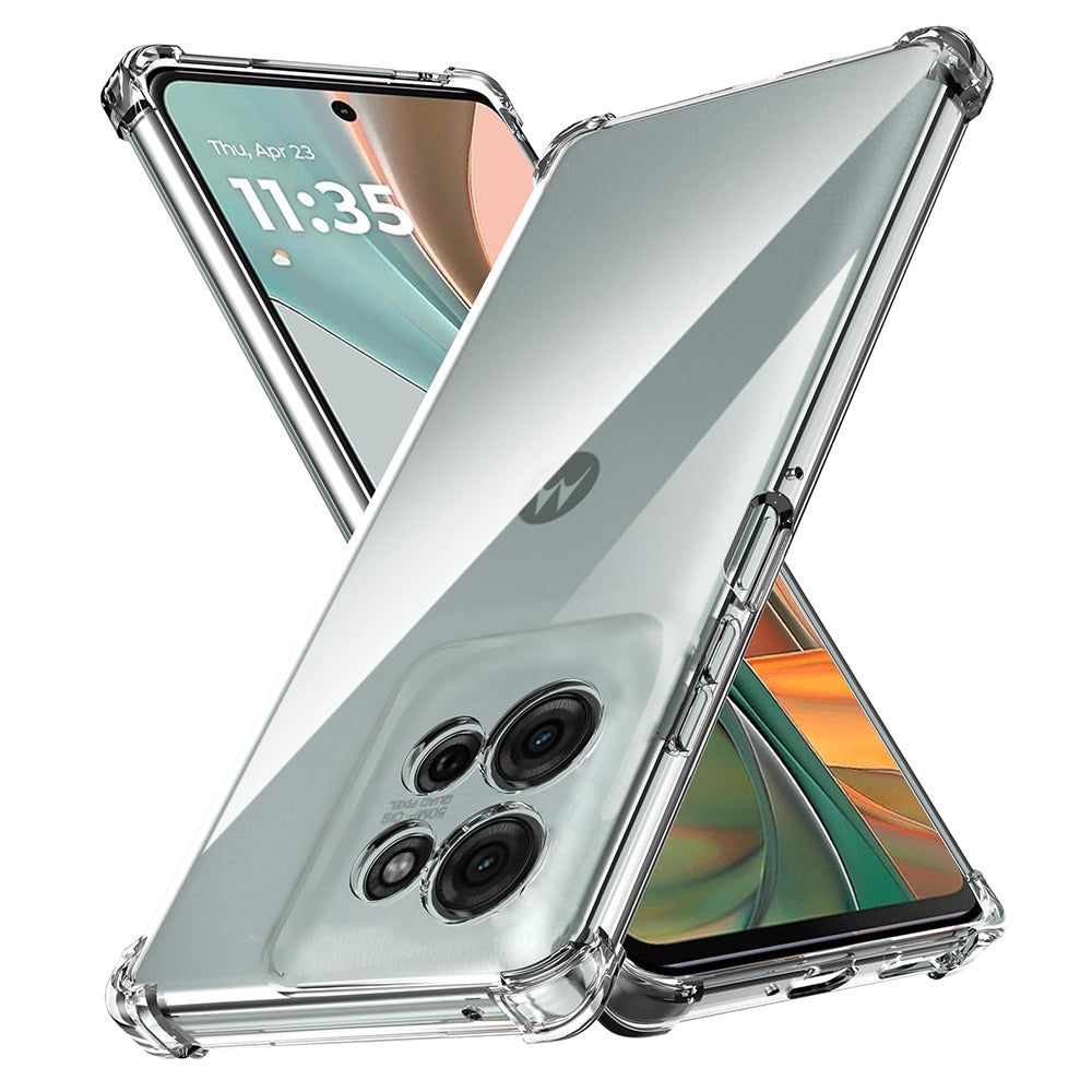 Coque pour Motorola Moto G75, Techsuit, Anti-choc Claire, Transparente
