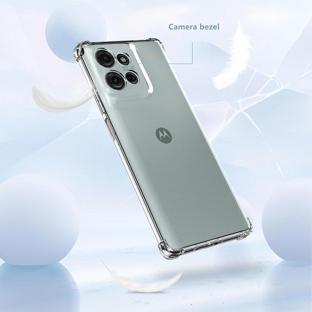 Coque pour Motorola Moto G75, Techsuit, Anti-choc Claire, Transparente