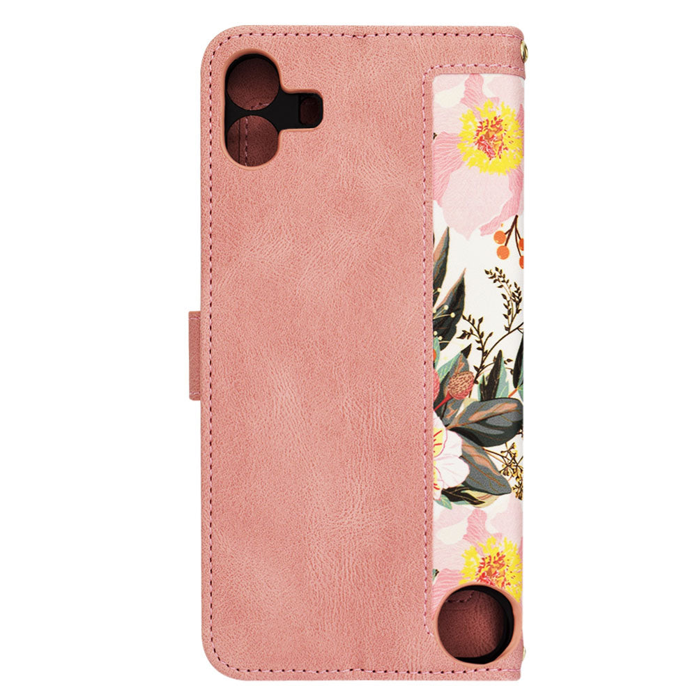 Coque pour Nothing CMF Phone 1, Techsuit, FlipCraft, Rose