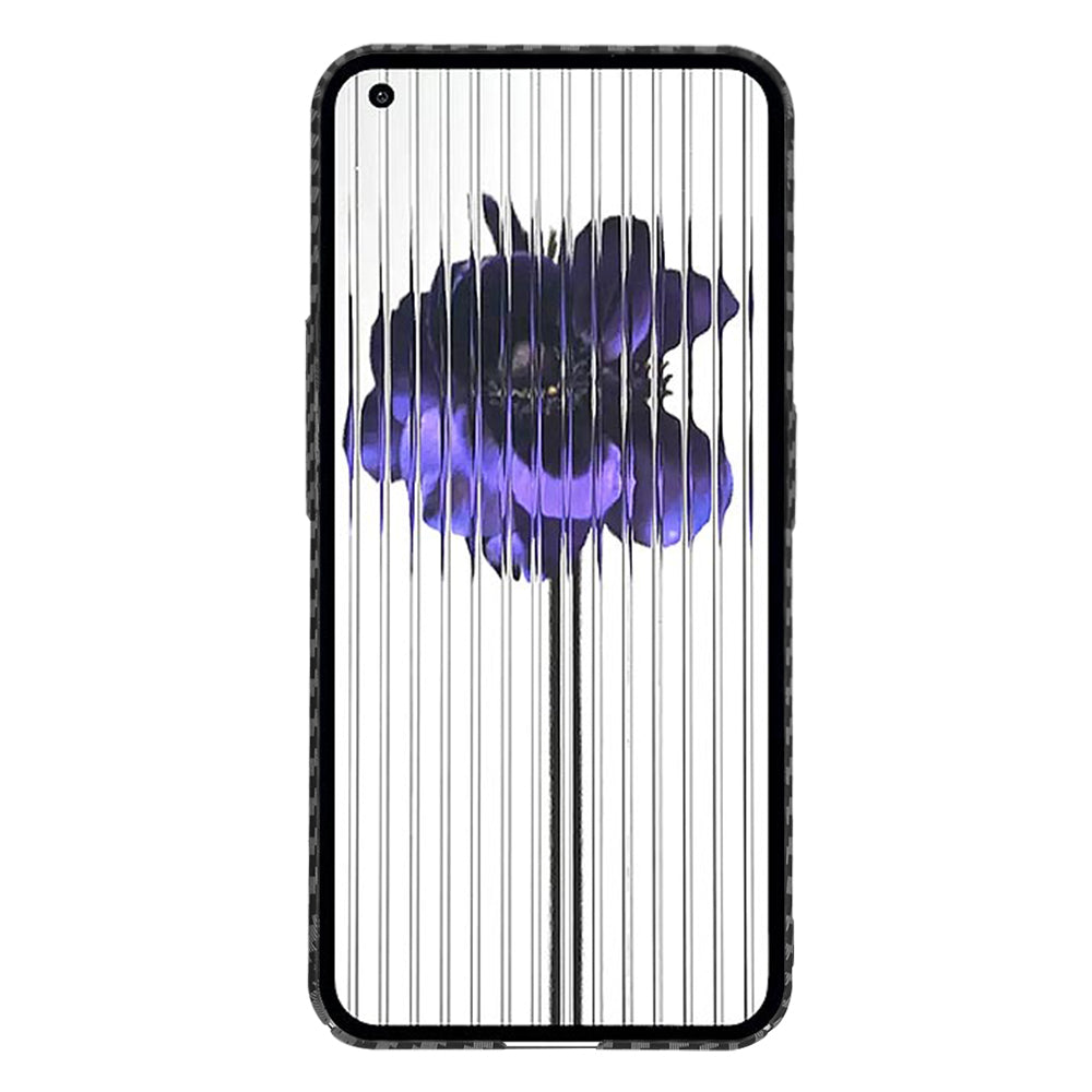 Coque pour Nothing Phone (1), Techsuit, Carbonite FiberShell, Noire