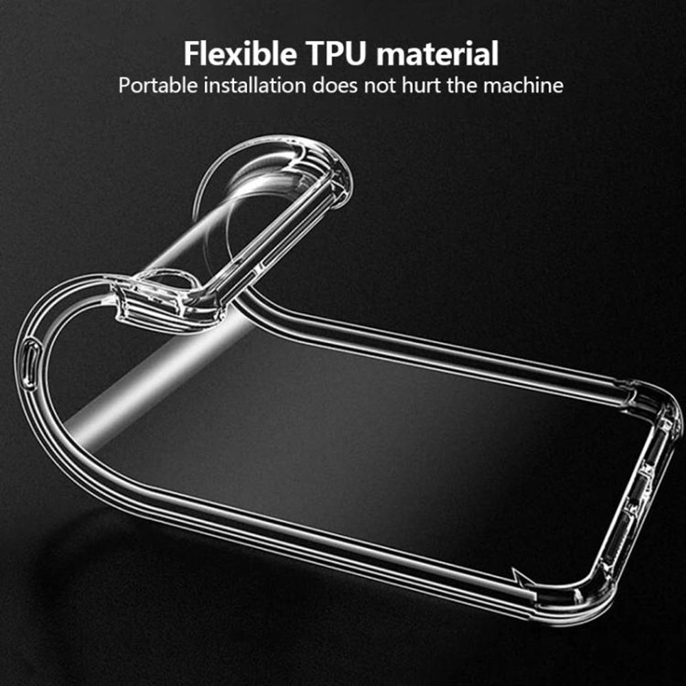 Case for Nothing Phone (3a) Lite, Techsuit, Shockproof Clear, Transparent