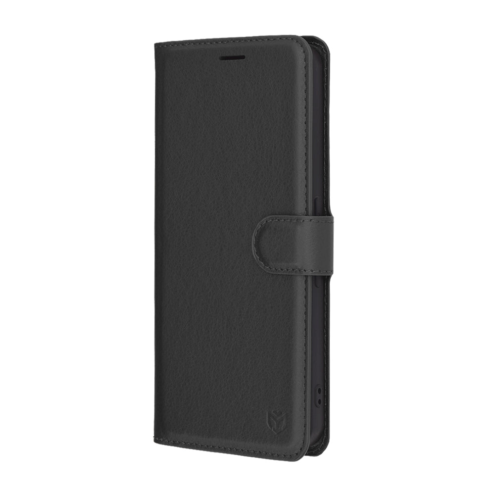 Coque pour Nothing Phone (3a) Pro, Techsuit, Leather Folio, Noire