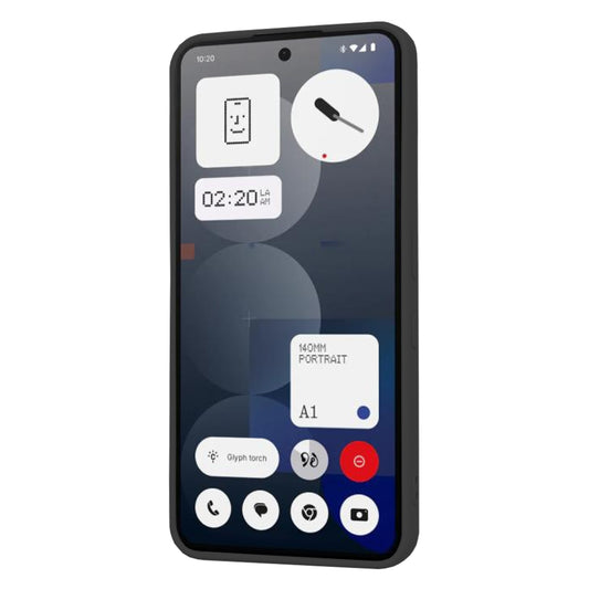 Coque pour Nothing Phone (3a) Pro, Techsuit, SoftFlex, Noire