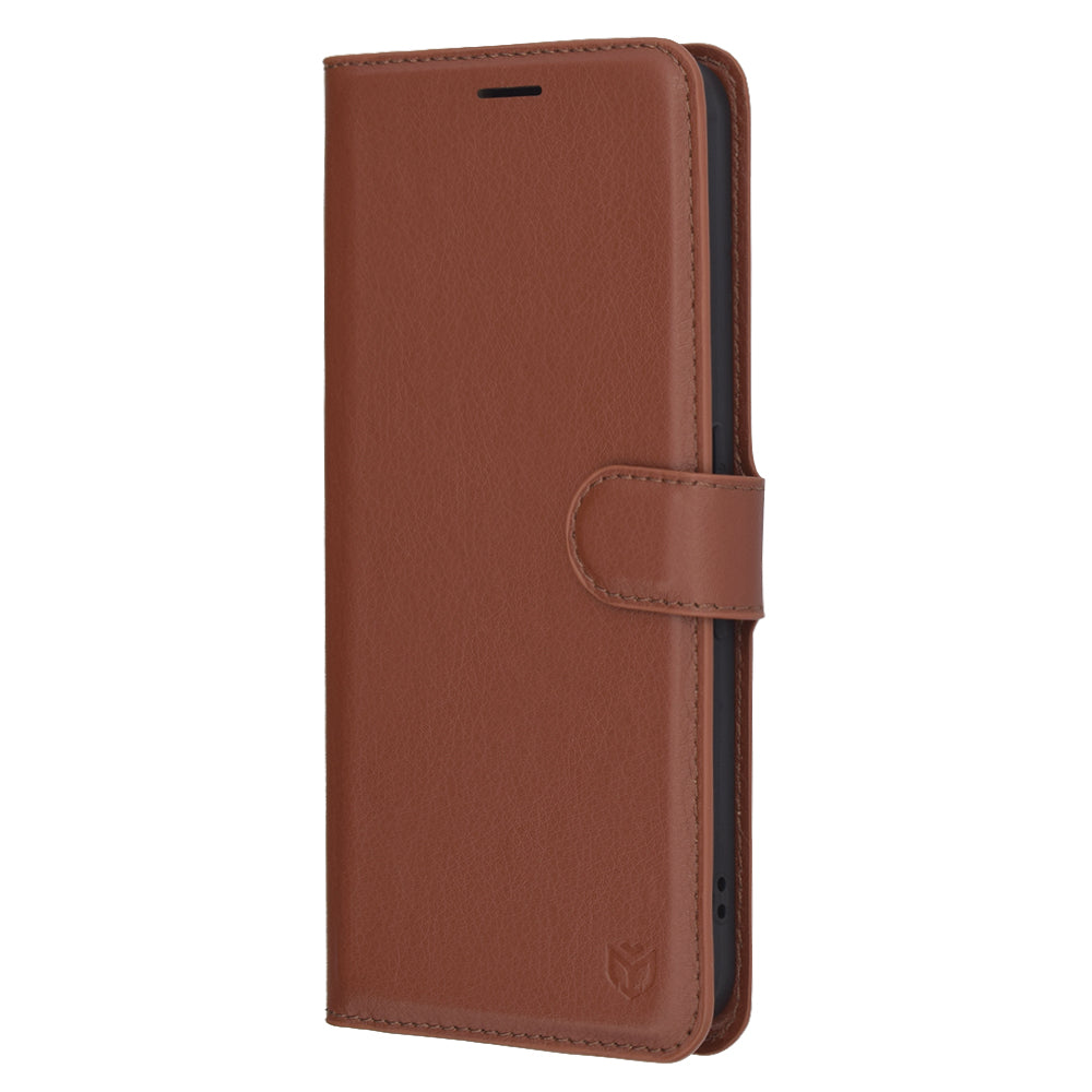 Coque pour Nothing Phone (3a), Techsuit, Leather Folio, Marron