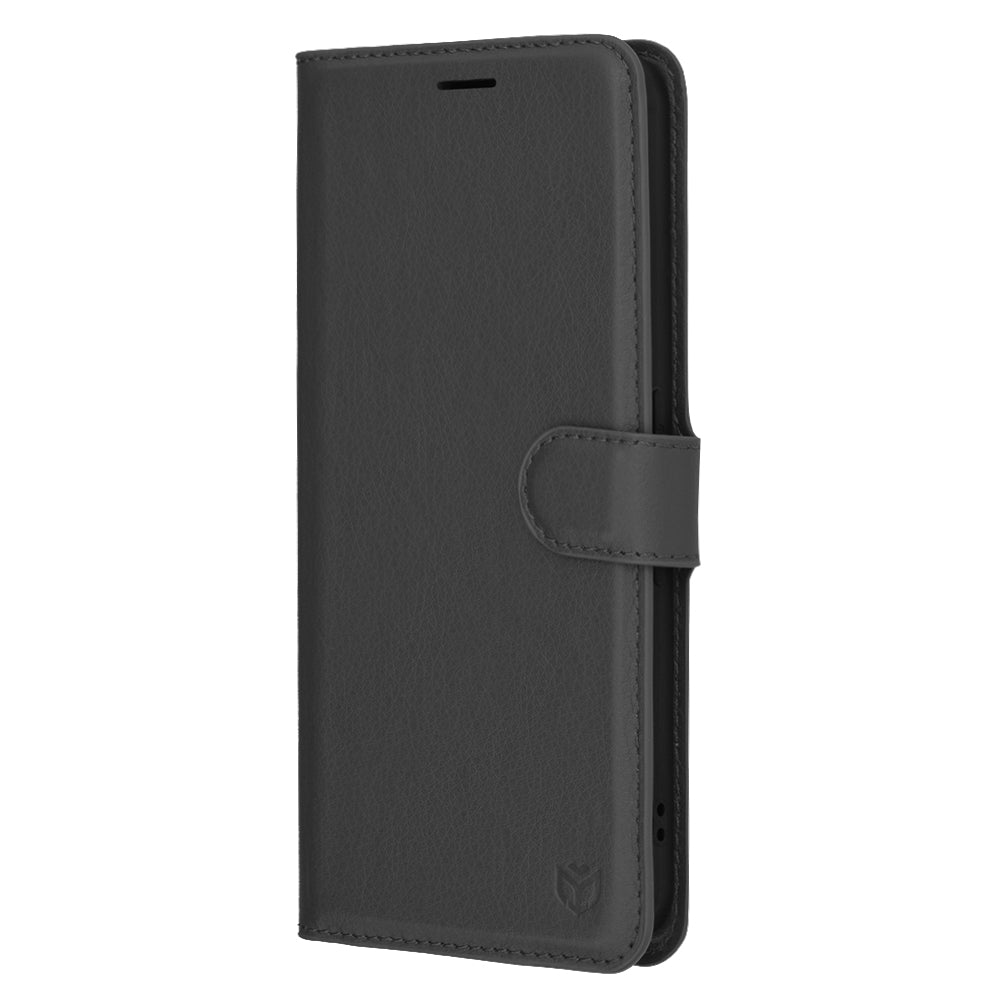 Coque pour Nothing Phone (3a), Techsuit, Leather Folio, Noire
