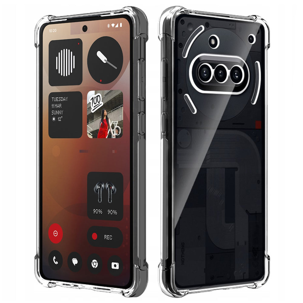 Coque pour Nothing Phone (3a), Techsuit, Anti-choc Claire, Transparente