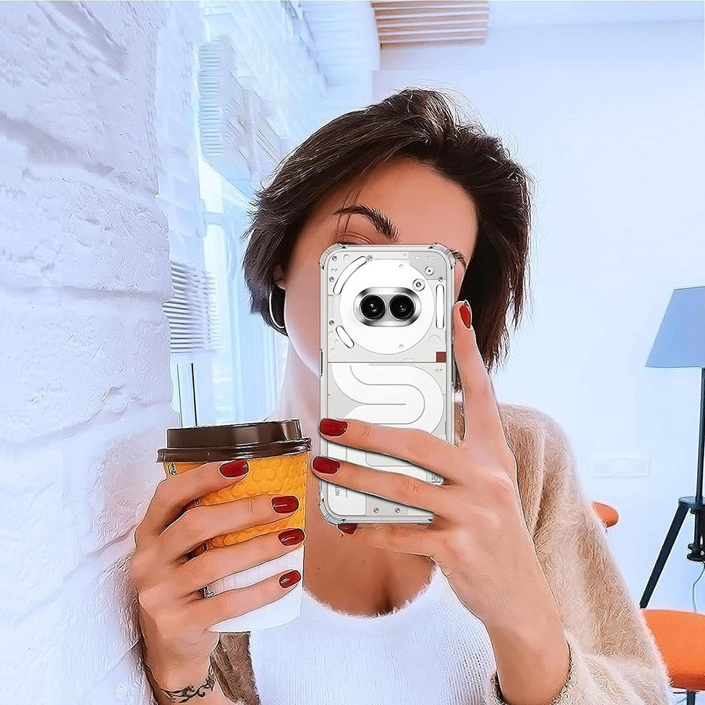 Coque pour Nothing Phone (3a), Techsuit, Anti-choc Claire, Transparente